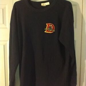Donal duck Disney store big and tall 2x long sleeve